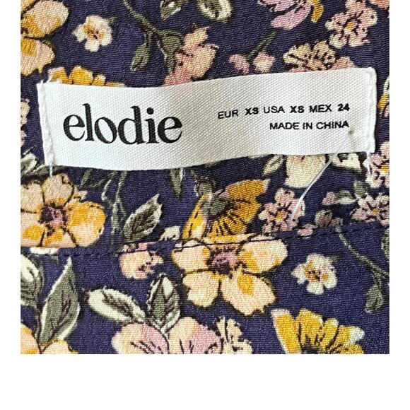 Elodie skirt floral printed waist cutout miniskirt X-Small XS - Picture 3 of 3